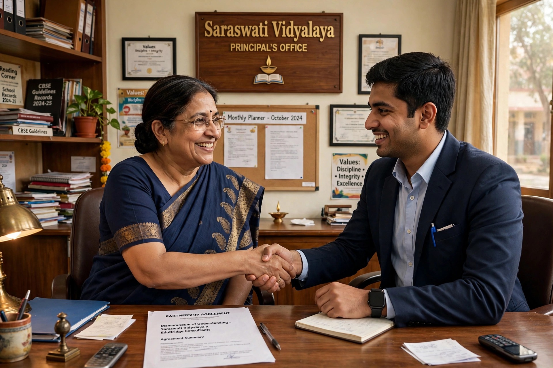 Principal Handshake